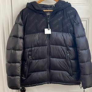 Calvin Klein Men Puffer Hoodie Jackets
